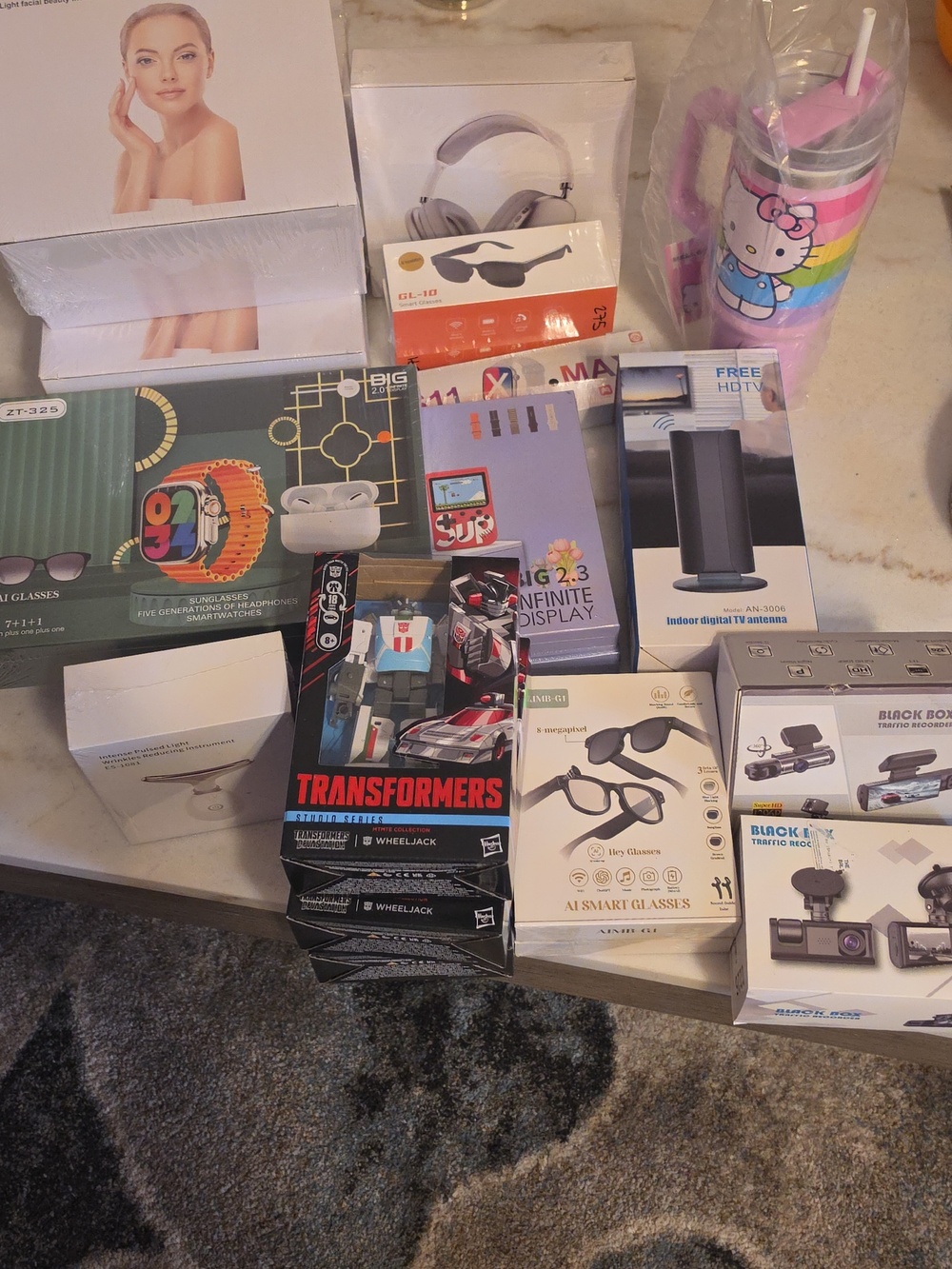 RARE CHRISTIAN LOBOUTIN BACKPACK, KATE SPADE SET AND DRONE- BUYER'S APPRECIATION